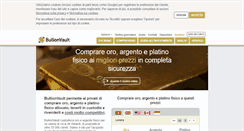 Desktop Screenshot of oro.bullionvault.it